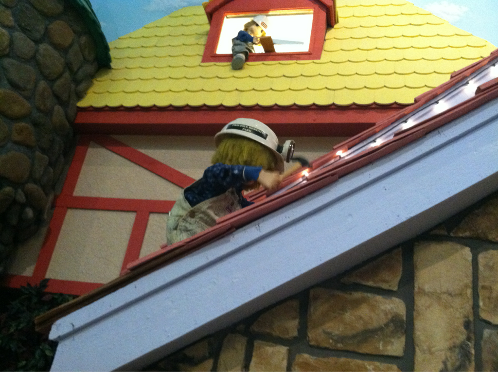 choochoobear:  “What are you building?” he asked. “A house,” the child replied.