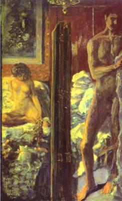 oldroze:  artist Pierre Bonnard. Man and