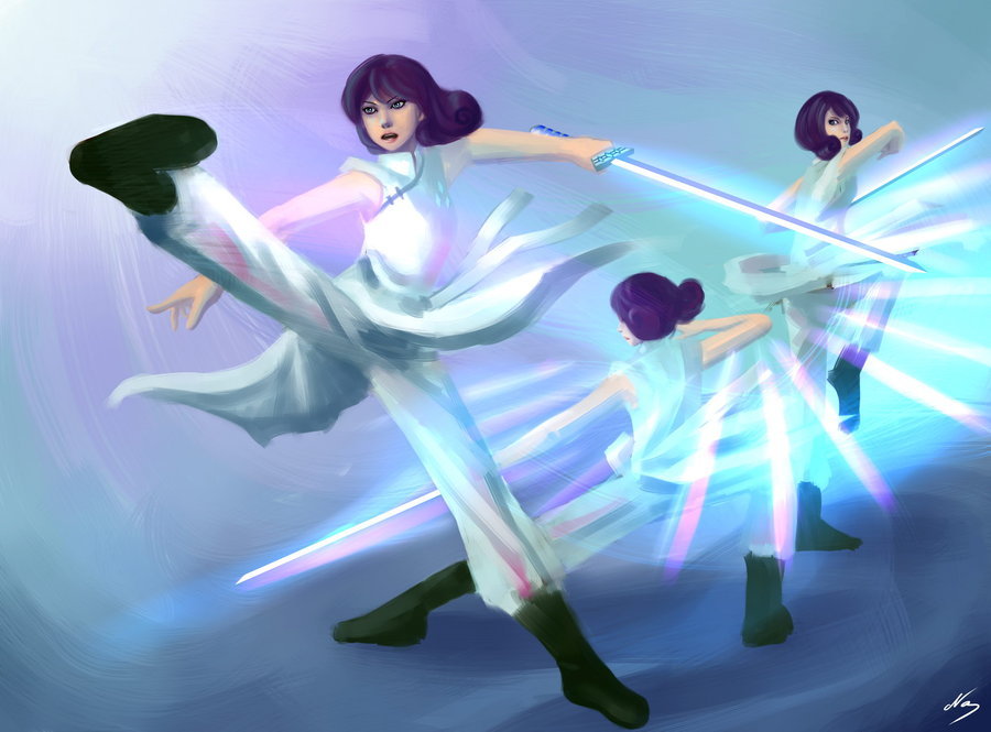 fanmlp:  Kung Fu Rarity Redone by *123hamster