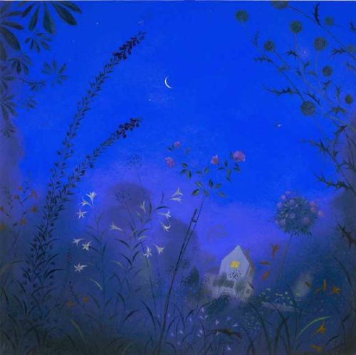 thewoodbetween:Nicholas Hely Hutchinson. Summer Night in a Garden      