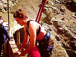 Zac bungee jumping off the Bridge to Nowhere // Take 2 (x)  