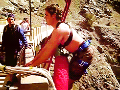 Zac bungee jumping off the Bridge to Nowhere // Take 2 (x)  