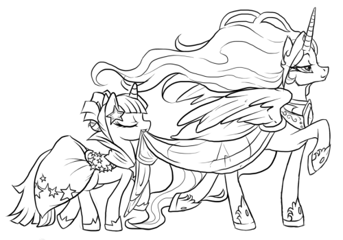 a-study-in-pinkie:  twilightsparklesharem:  (via At the gala: loyal student by ButtercupSaiyan)  Loyal Student, or trying to get a nice view of the Royal Treasure?
