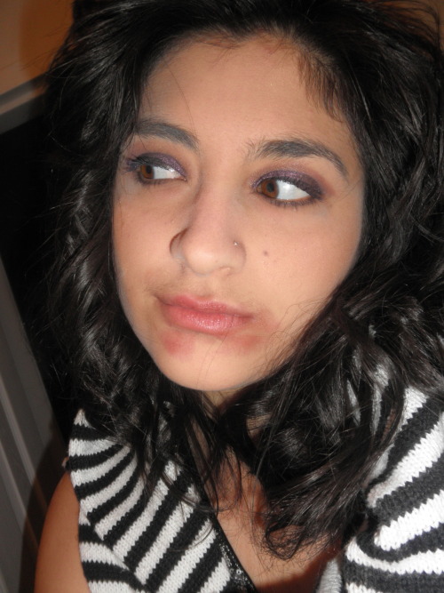 Sneak peek at the results of my fem!Sherlock make-up tutorial.I may or may not have made out with my