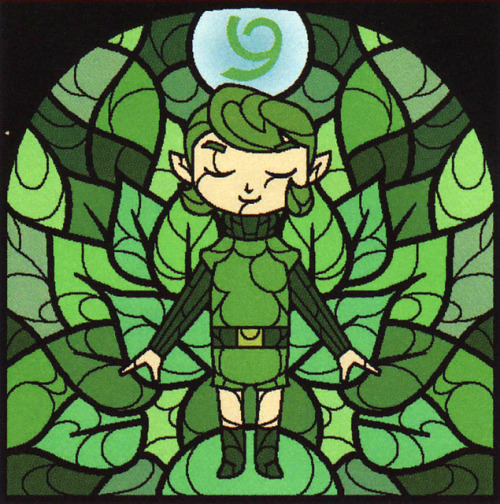 gameandgraphics:  The Seven Sages. Art from Zelda: The Wind Waker (Game Cube, 2002). 
