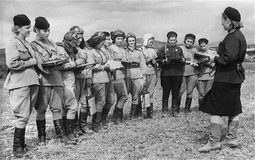 The “Night Witches” was the all female Night Bomber Regiment of the Soviet Air Forces th
