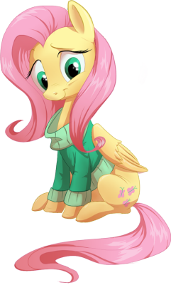 jimfaindel:  werd10101:  Fluttershy by ~Spotty-Servine  Pretty filly.