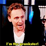 mishasteaparty:  Tom Hiddleston talks about himself his character - Loki 