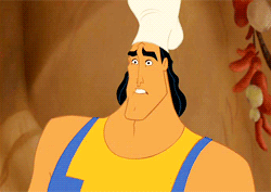 rosezemlya: See, this, I think, is what I love about Kronk.  On the shallowest surface level, he fills the “low IQ sidekick” role.  But ONLY on the shallowest surface level. I’d have to watch the movie again to go into any detail, but Kronk is