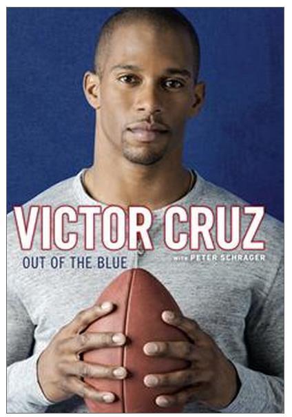 nygiantsrock:  Check out NY #GIANTS WR Victor Cruz’s book “Out of the Blue” coming out July 17 http://amzn.to/OutOfTheBlue I’m going to get mine. Go GIANTS! @TeamVic  A little too soon, but I’m totally going to check this out.