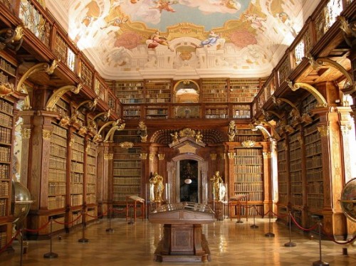 Porn Pics logoside:  Impresionantes bibliotecas europeas.