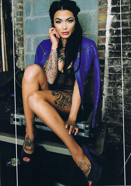 blackbirdartistry:  Rebel Magazine’s Fall 2011 feature of my beautiful friend,