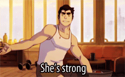 idontneedyourheroact:  ifwemetupatmidnight:  Korra and I are perfect for each other!  I noticed it’s been said already but I’m gonna say it again: before even mentioning Korra’s beauty, he first notes her strength and sense of fun. He’s not after