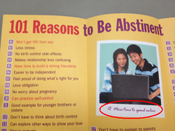  101 Reasons to Be Abstinent: #18 more time to spend online   yeah, i think number 18 is the best