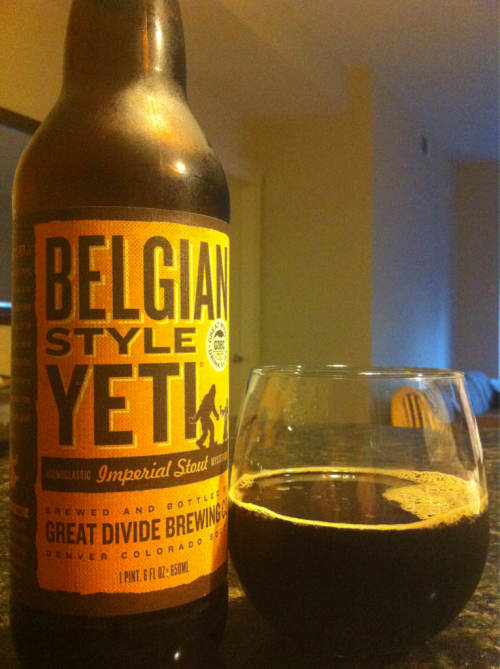 @greatdividebrew Belgian Style “Yeti” Russian Imperial Stout - 9.5% abv #craftbeer
I promised myself I’d get back to posting here more often. It’s not like I’ve stopped taking pictures of beer from my phone. And I definitely haven’t stopped drinking...