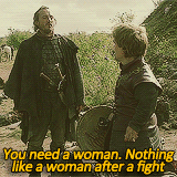 therealfoxxcub:mariloucoco:my favorites :)#the bronn and tyrion comedy hour