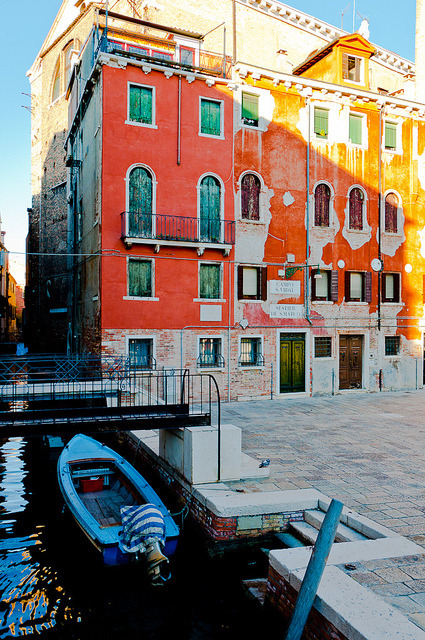 ysvoice: | ♕ |  Campo S. Vidal - Dorsoduro, Venice  | by © Adrian Langtry