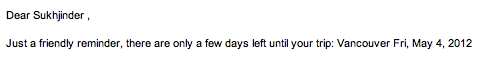 few hourssss ;)
