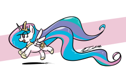 royalcanterlotvoice:  Itty Bitty Celestia