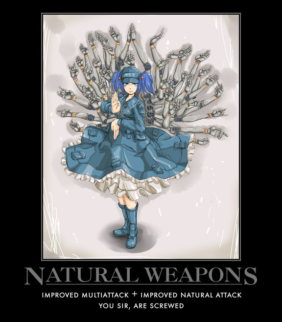 Natural Weapons
by Miscast Mage