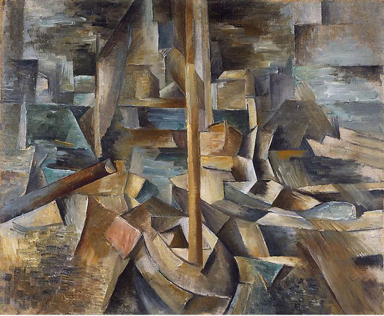 George Braque (1882 1963), Harbor (1909) &ldquo; dal numero delle città immaginabili