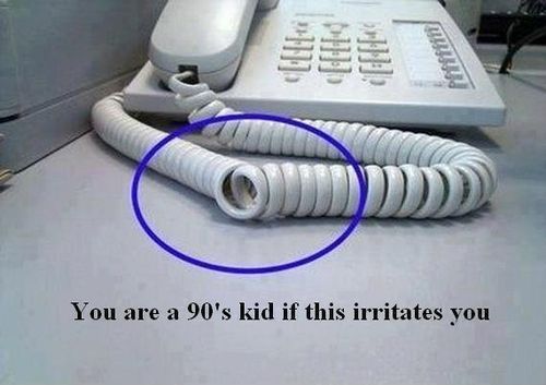 yallarebrutalizingme:the only thing that irritates me is 90’s kids. P.S. I’m a telephone cord.^^