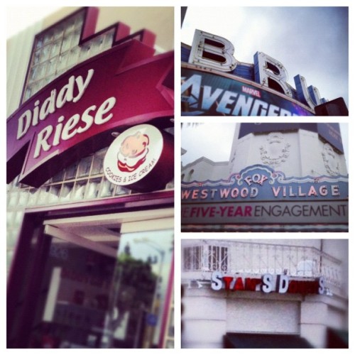 Chapter 4: Threepio sees some Westwood landmarks. (Taken with instagram)