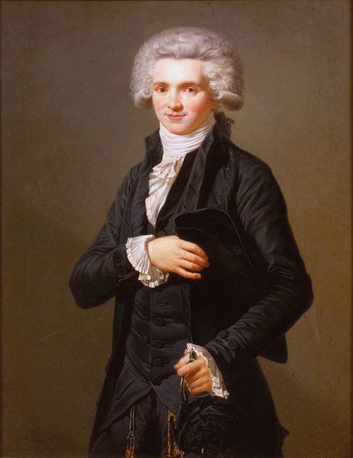 centaurettedefeu:Maximilien Robespierre by Adélaïde Labille-Guiard,1786.