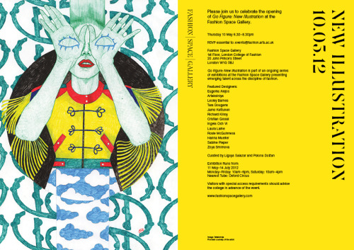 I&rsquo;m taking part in Go Figure - an exhibition of new fashion illustration, which is being h
