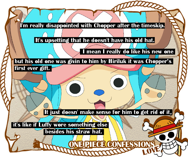 I'm disappointed we didn't get to see more of Chopper's pre-time skip horn  point. Post time skip seems like a downgrade IMO : r/OnePiece