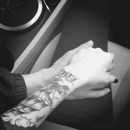 you're so colorful, and I so black and white
