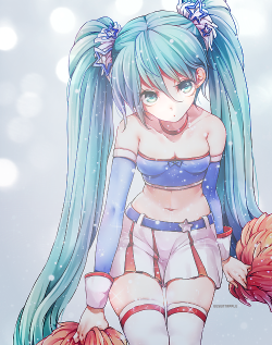   MIKU-CHAAAN >___< ▪ desertapple