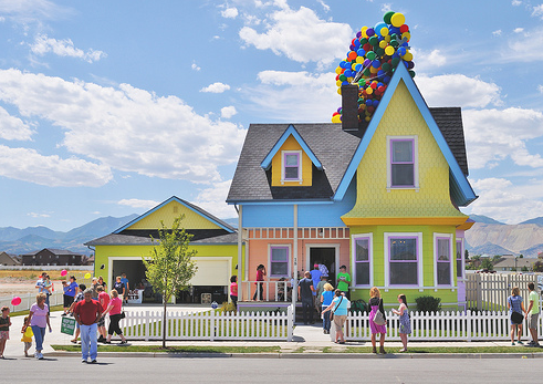 real life up house! too bad it&rsquo;s in utah