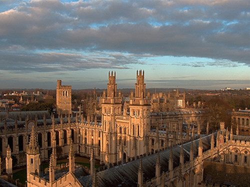 All Souls College, Oxford University, England (by penwren).