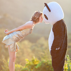 a-d-v-e-n-t-u-r-e-r:  the princess and the panda by sgoralnick on Flickr. 