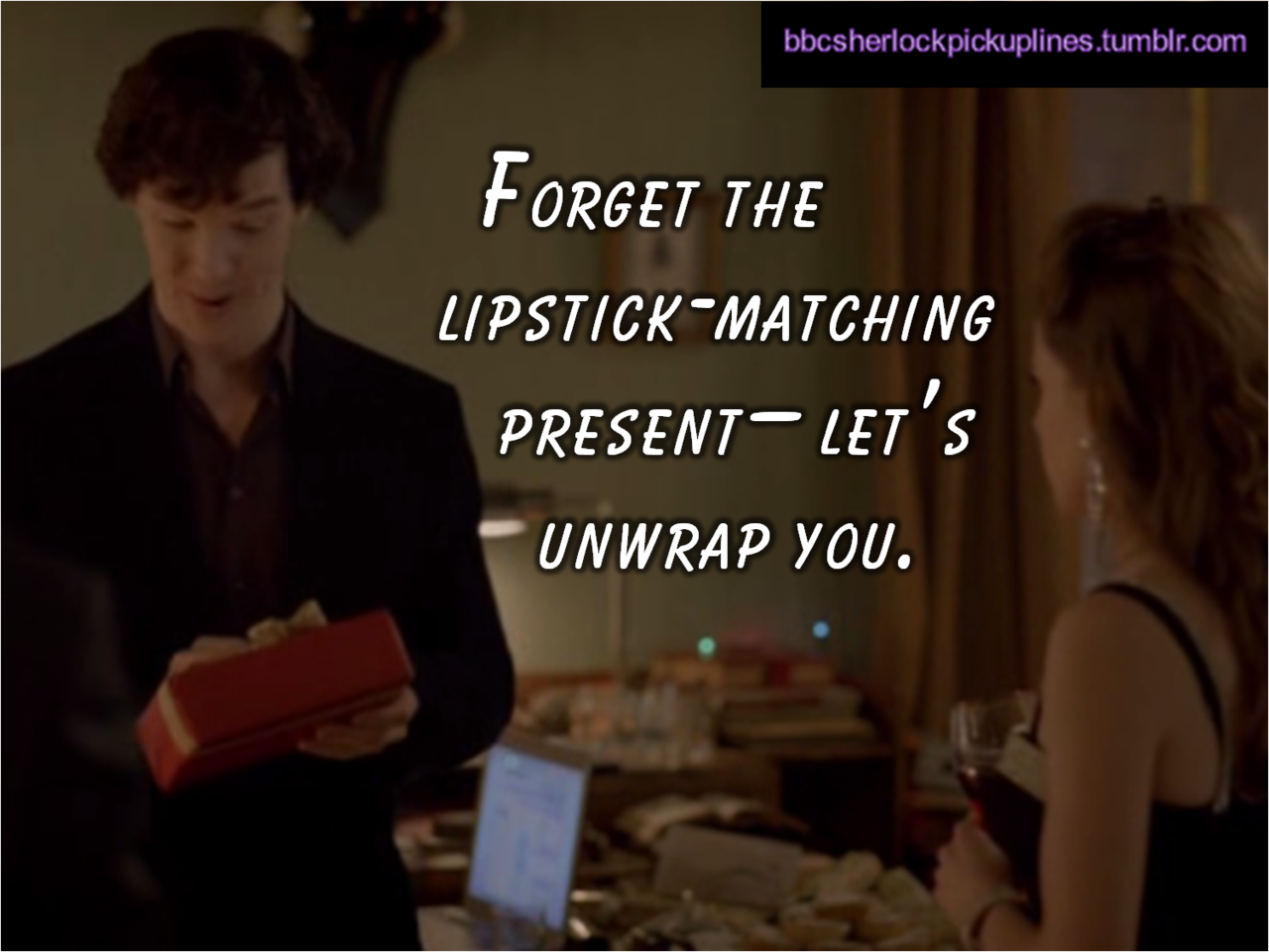 &ldquo;Forget the lipstick-matching present&ndash; let&rsquo;s unwrap