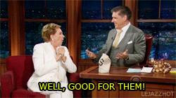 lejazzhot: Julie Andrews learning that turkeys are bisexual. 