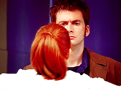 I love this because she has no idea what happened to him while he was out, she just knows from his face that this nine hundred year-old healer and warrior and champion and space and time really needs a hug right now.