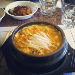 god damn I love Korean food.  (Taken with
