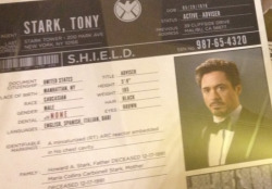 artsiesforever:  ironfries:  so like, tony’s born in may 20, 1970! or may 29. i can’t read numbers. but maria collins carbonell stark. is there like a file for the other avengers, because i want to know  What. What is the last language. Please, somebody