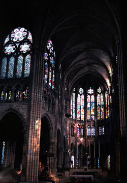 littlehorrorshop:  The Abbey of St. Denis, Paris, France 