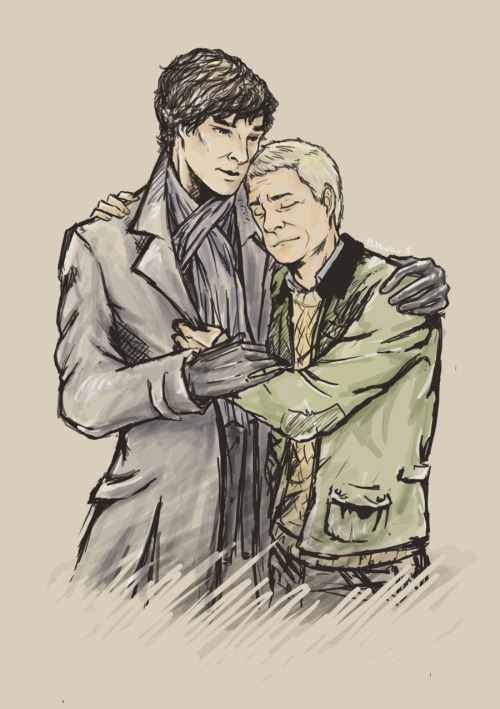 winterscoming: while my holiday sherlock fanart’s going to take me a few more hours if not day