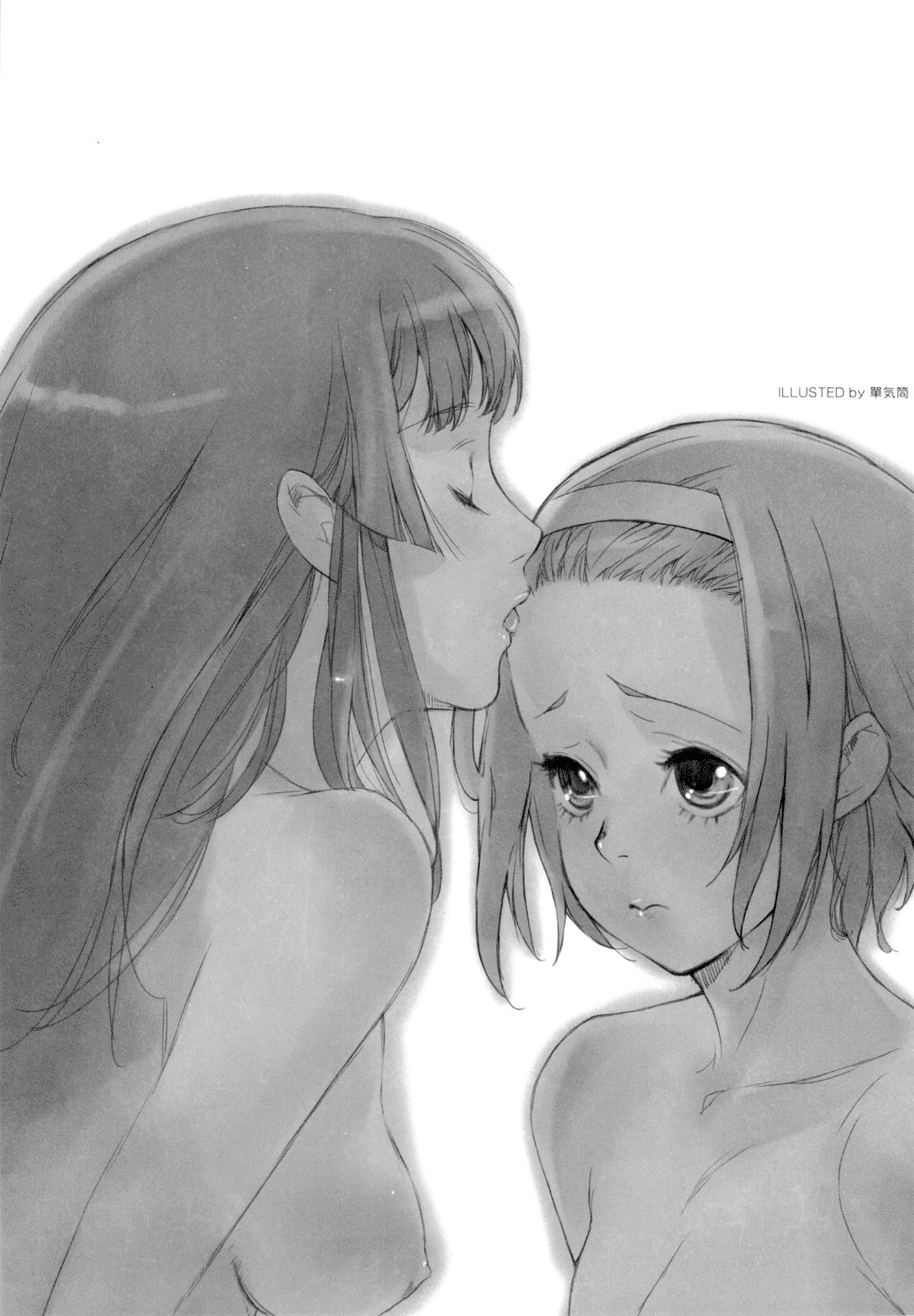 Sweet Buns! 2 by unknown artist A K-On! yuri doujin that contains large breasts,