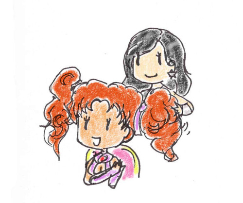 tictocrabbit: I wish I can play with Starfire’s hair. So fluffy *3*
