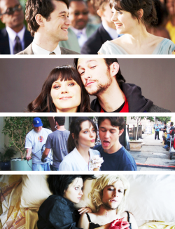 summerfinns:  Zooey Deschanel &amp; Joseph Gordon-Levitt 