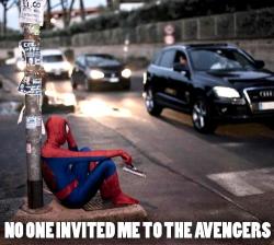 Poor Spidey D: xD