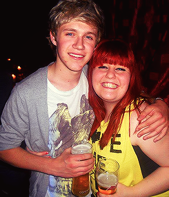 guydirectioners:  Niall with his High School friend Shanon and Mr. Bressie. [x][x] 