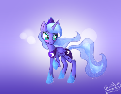 colorgasmfreakbrony:  ART TRADE: woona by