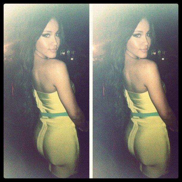 rosaacosta:  Wearing my @celebboutique dress 💚 (Taken with instagram) 