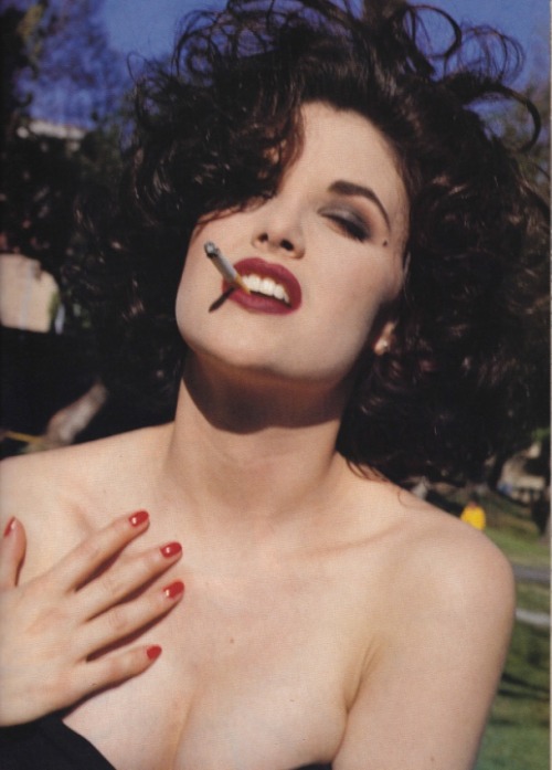 Sherilyn Fenn by Jean Baptiste Mondino, December 1990